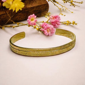 Bracelet "GILLIAN" acier doré - adaptable