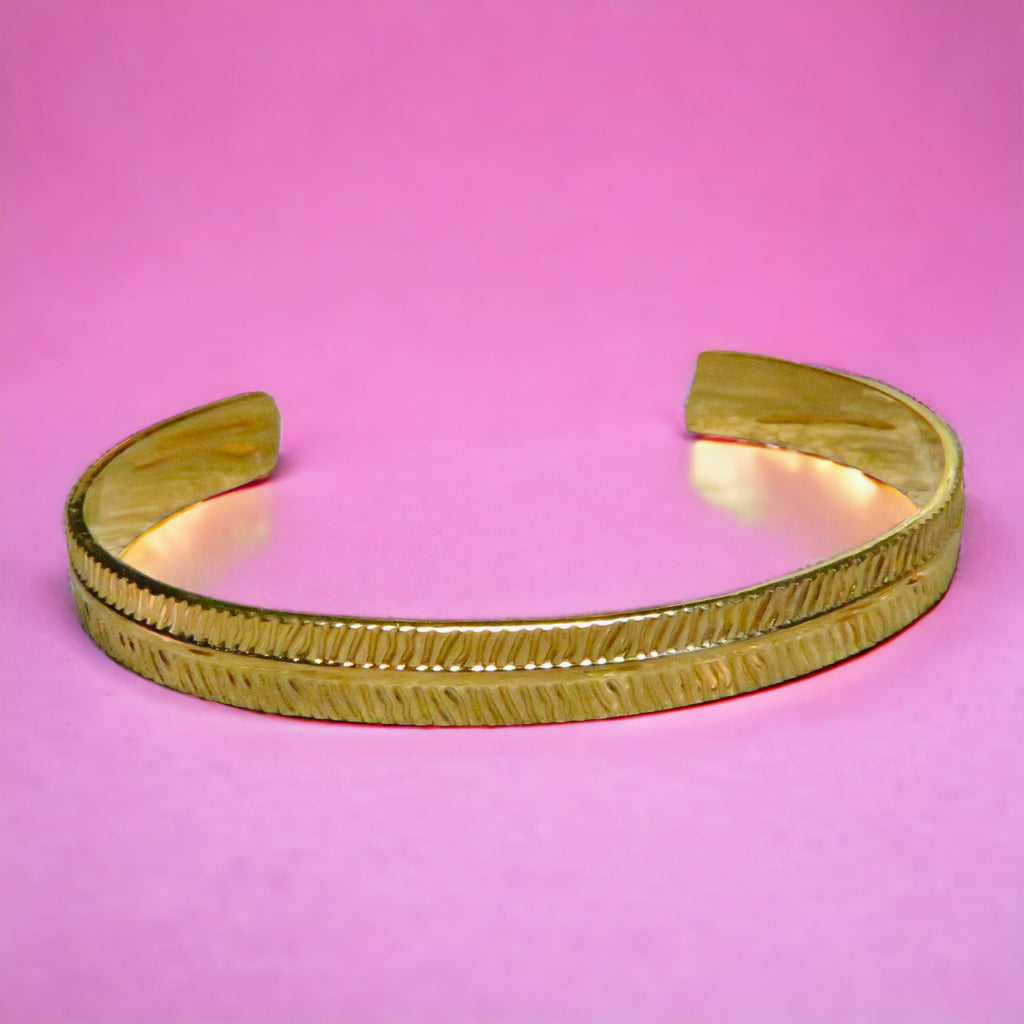 Bracelet "GILLIAN" acier doré - adaptable