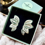 Boucles d'oreilles "SUBLIME" en acier inoxydable argenté