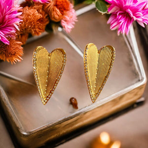 Boucles d'oreilles "KATE" en acier inoxydable