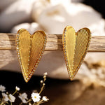 Boucles d'oreilles "KATE" en acier inoxydable