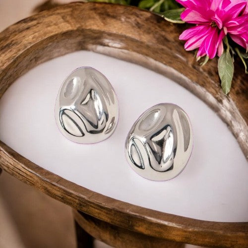 Boucles d'oreilles "LARA" en acier inoxydable