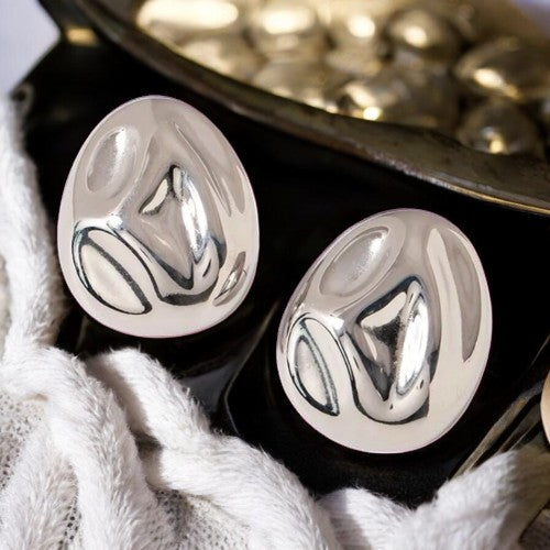 Boucles d'oreilles "LARA" en acier inoxydable