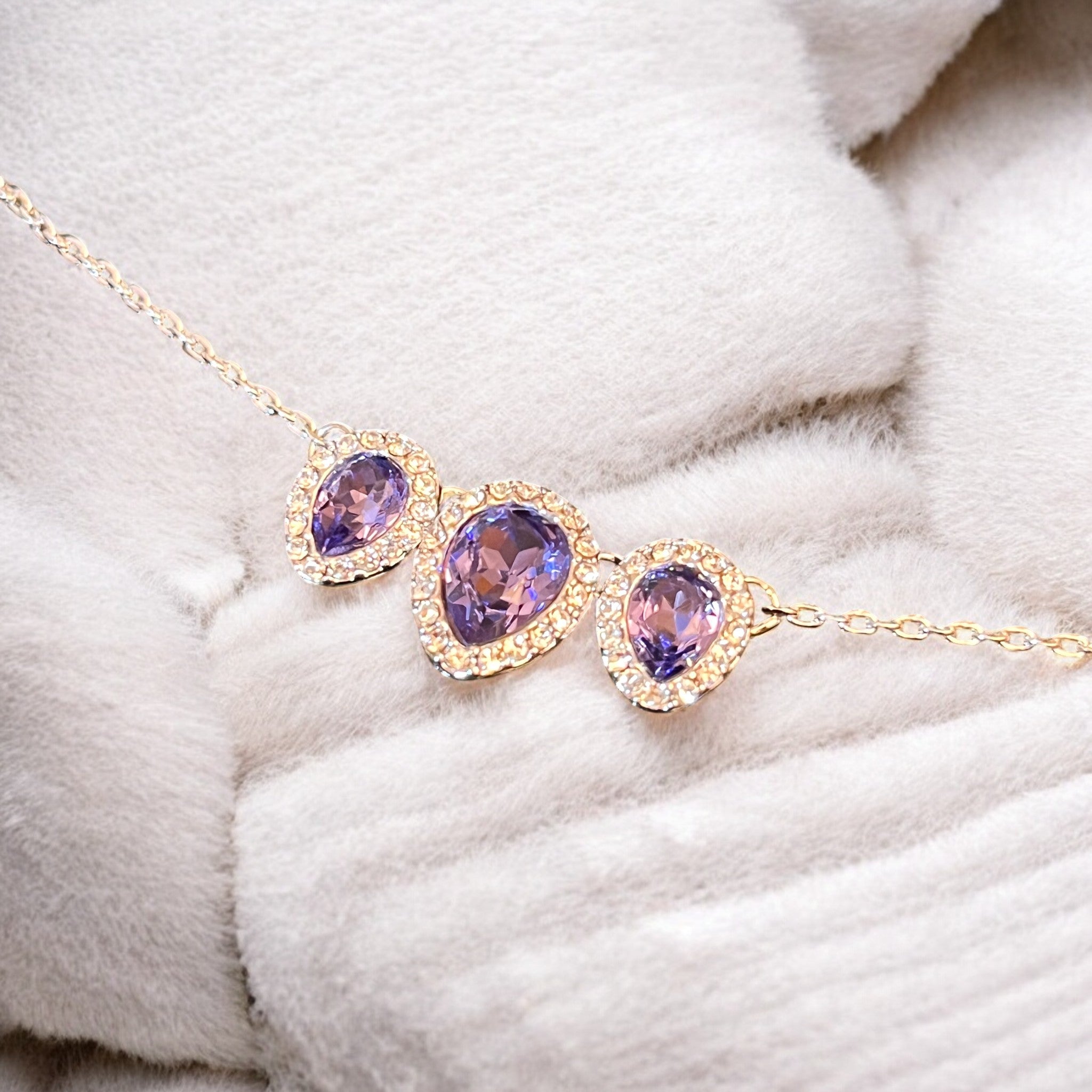 Pendentif "CRISTAL 2" argenté cristal tchèque