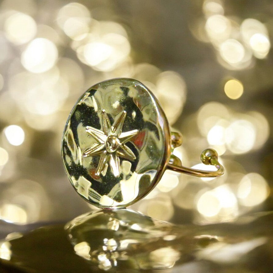 Bague "NICOLE" en acier inoxydable adaptable