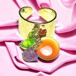 bague-femme-doree-or-fin-pierre-naturelle-peridot-sequin-email-tourmalyn