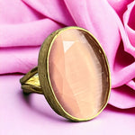 bague-femme-pierre-agate-rose-naturelle-doree-tourmalyn-bijoux