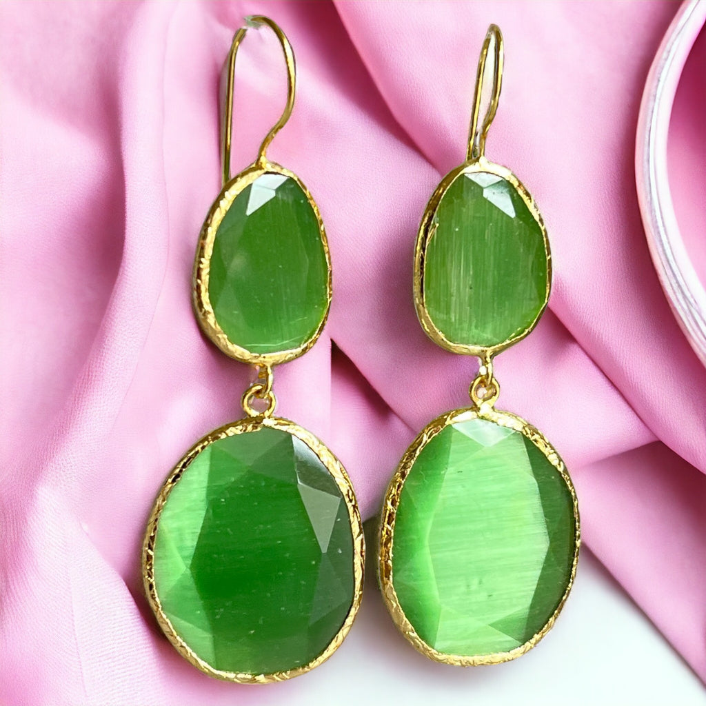 boucles-oreilles-or-cadeau-femme-pierre-naturelle-agate-verte-doree-or-fin-tourmalyn-bijoux