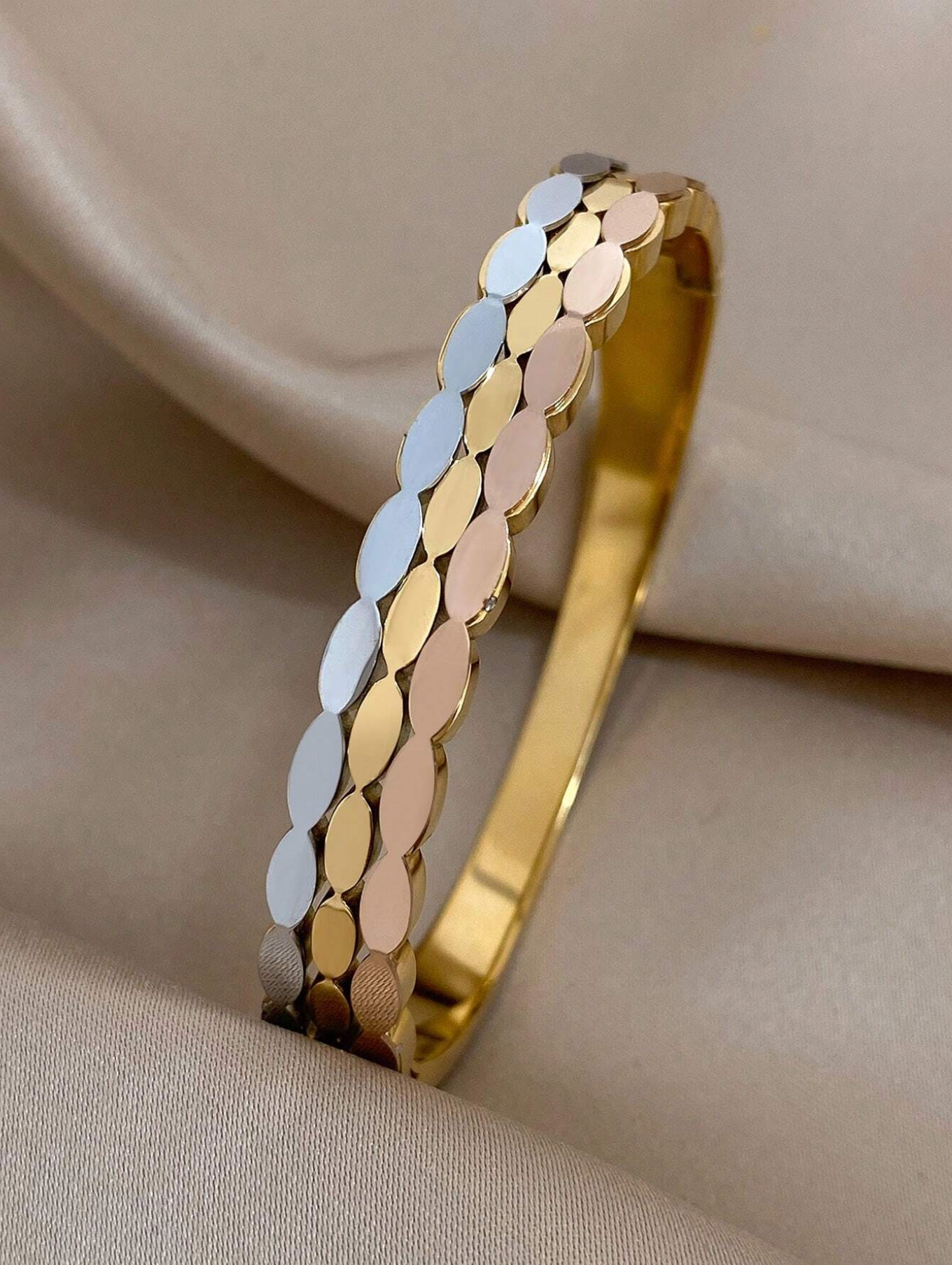 Bracelet "LOUCAS" acier inoxydable