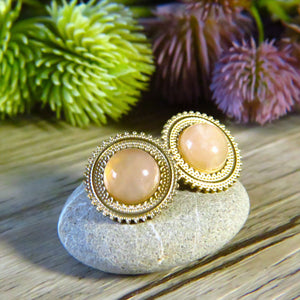 boucles-oreilles-acier-inoxydable-quartz-rose-cadeau-femme-doree-or-fin-tourmalyn-bijoux