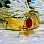 Bracelet "ZORA" adaptable avec Cornaline