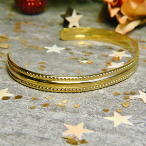 Bracelet "BÉNÉDICTE" doré - adaptable
