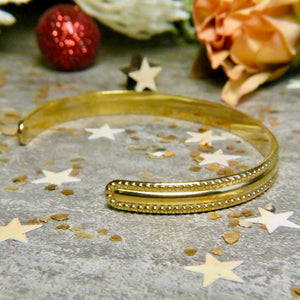 Bracelet "BÉNÉDICTE" doré - adaptable