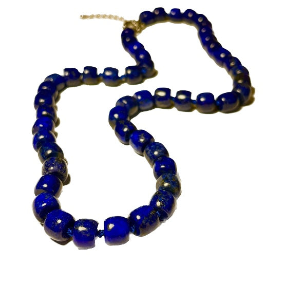 Collier "PALERME" en Lapis Lazuli naturel
